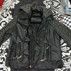 Girls leather jacket